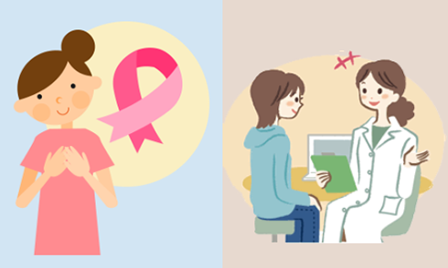 乳がん・子宮頸がん検診の画像