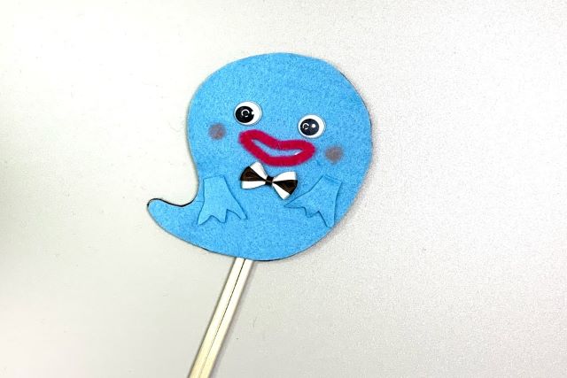 ペープサート　お化け