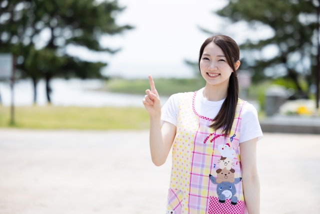 女性保育士　ポイント