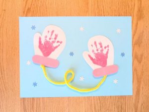 手袋モチーフの製作