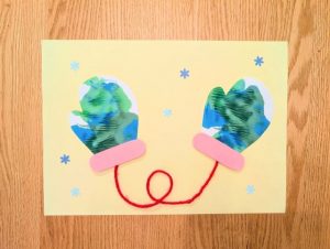 手袋モチーフの製作