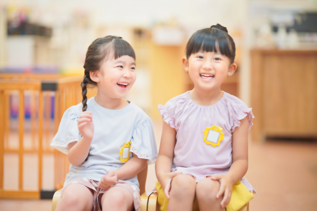 笑顔の子どもたち