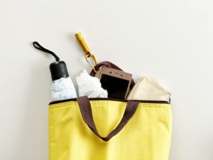 小物ポーチを活用して保育実習の持ち物をひとまとめにし、急なトラブルにも落ち着いて対応しよう