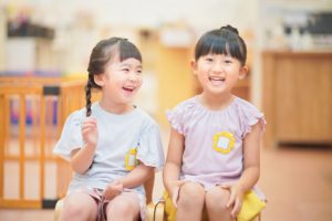 笑顔の子ども達