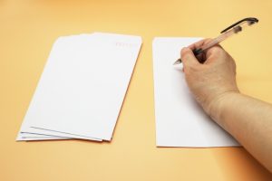 施設実習のお礼状の封筒のしっかり書こう！