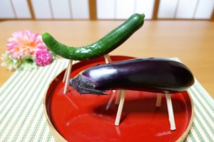 精霊馬をつくろう